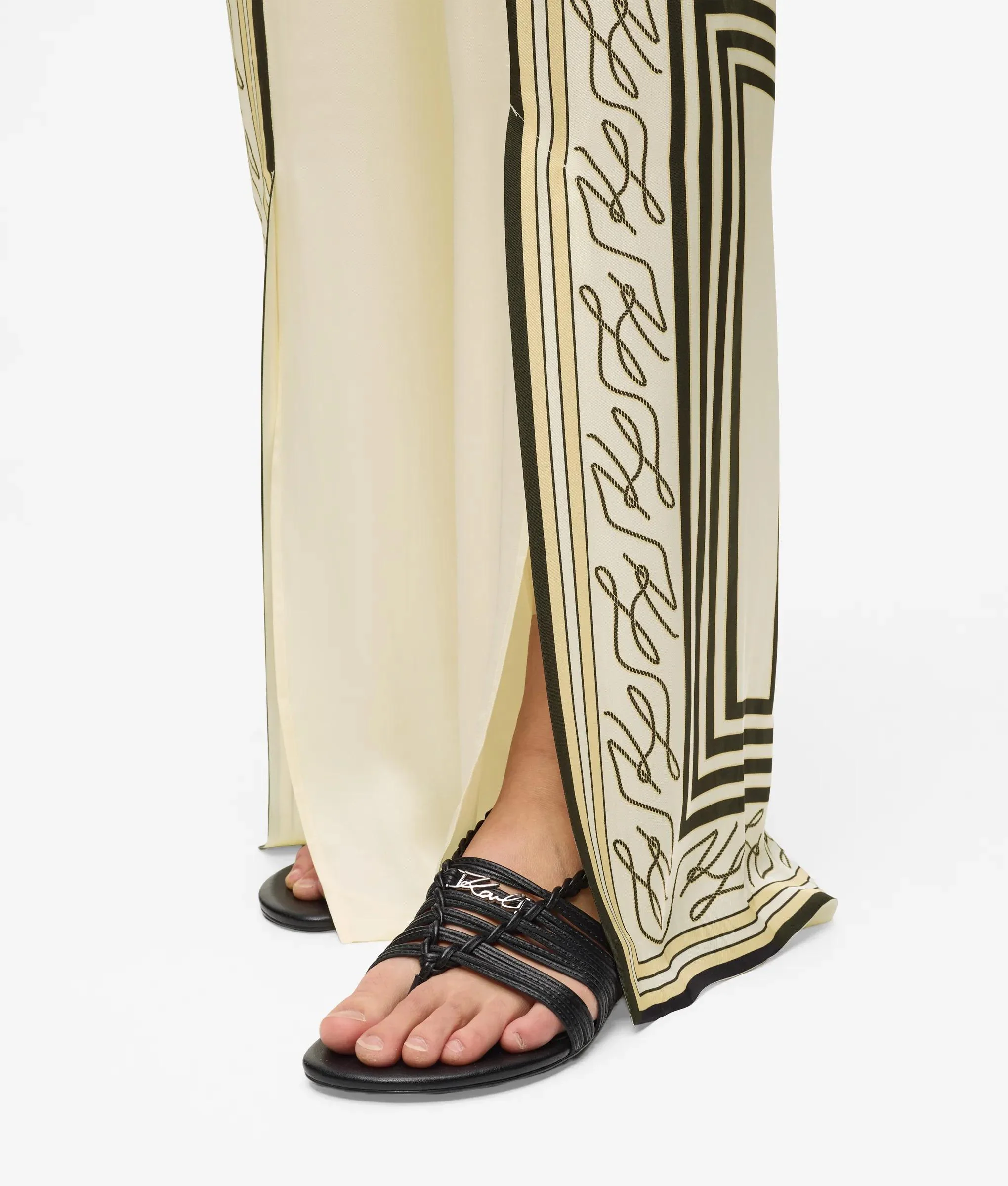 Pantalon de pyjama à imprimé foulard
