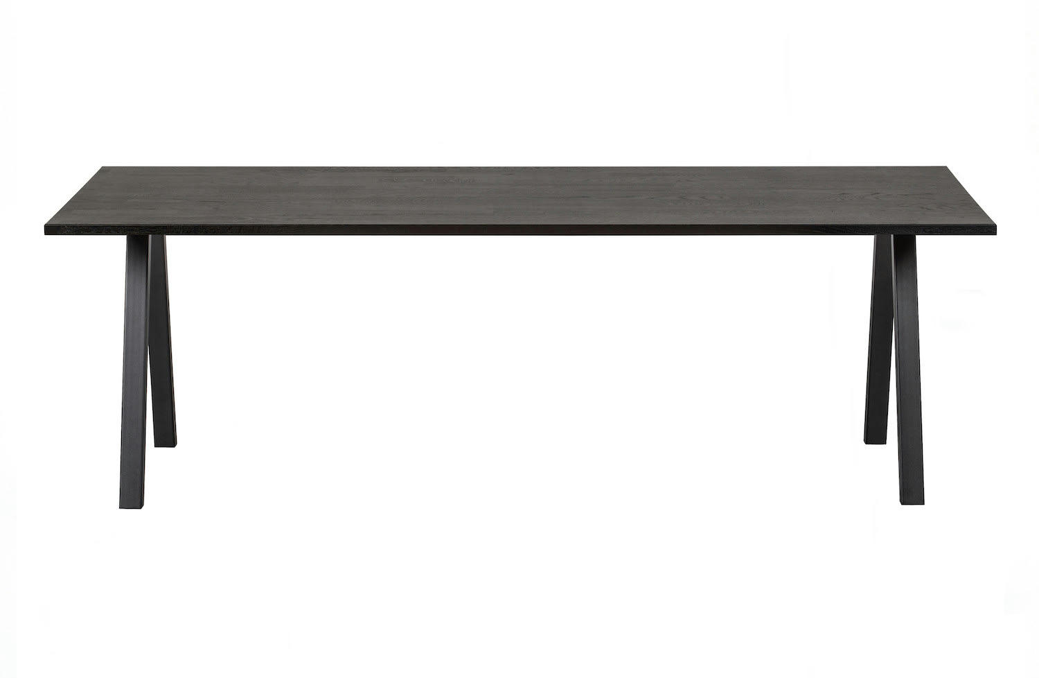 TABLO - Table de repas en chêne noir L 200