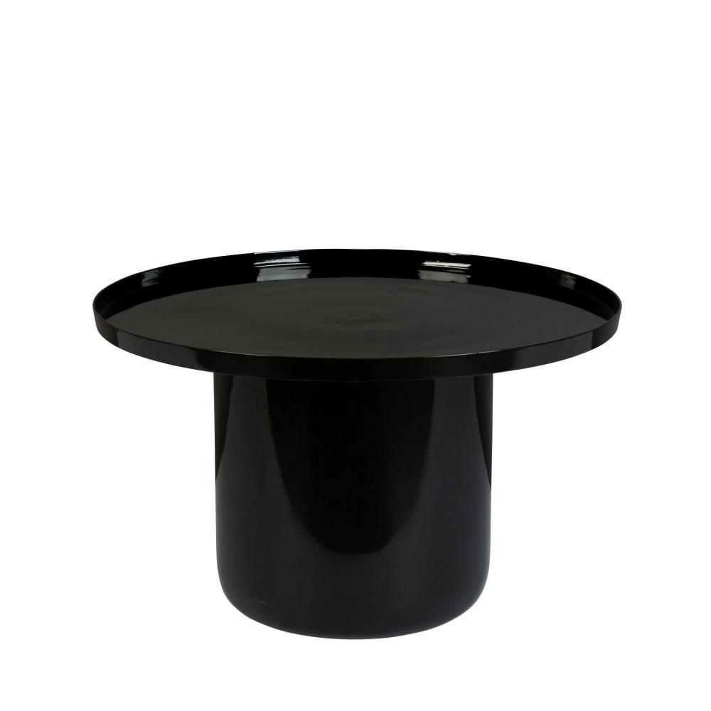 SHINY BOMB - Table basse en métal D67cm noir