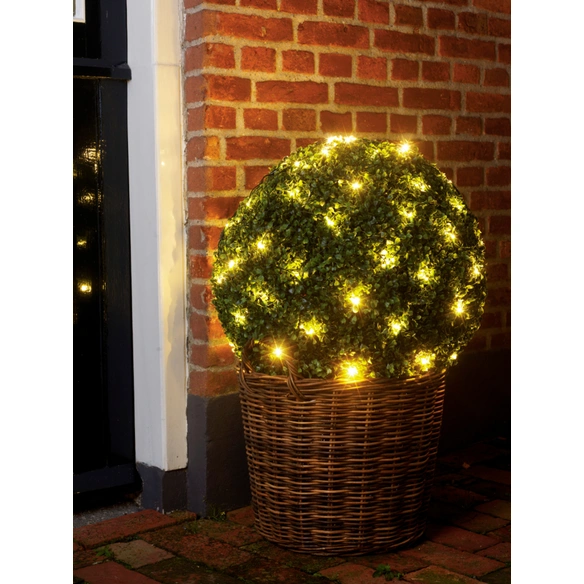 Lichternetz, 32 Lichter, warmweiß