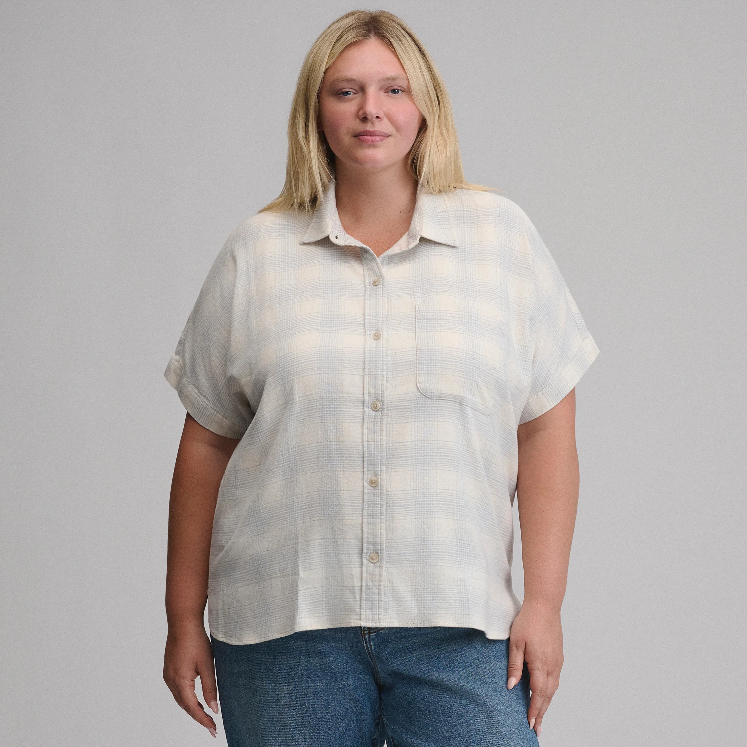 Women's W Field Flex Flannel Short-Sleeve Shirt