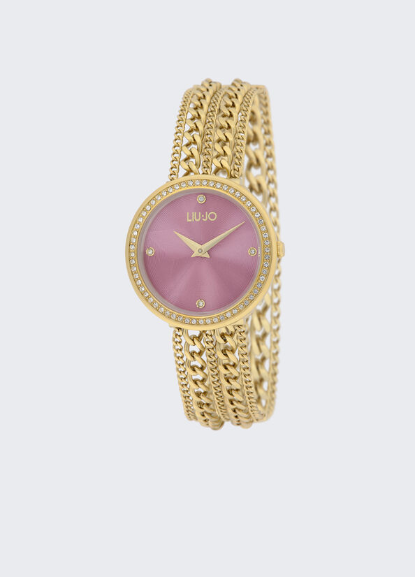 Orologio multifilo in acciaio