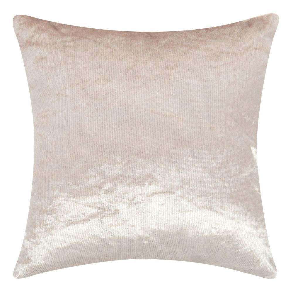 - Coussin en velours doré 40x40