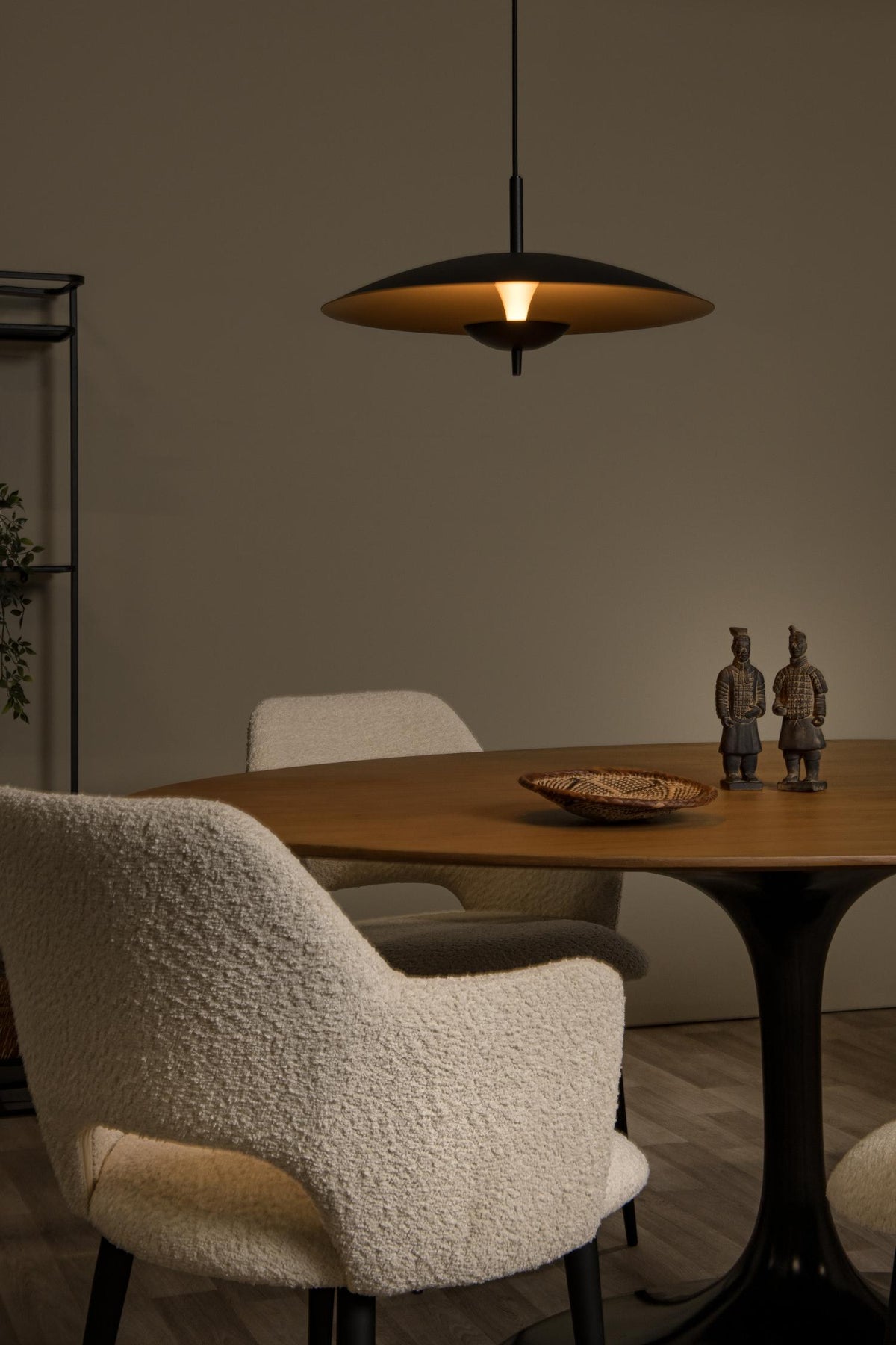 Lucide hanglamp VULCAN - Geïntegreerde LED - Zwart
