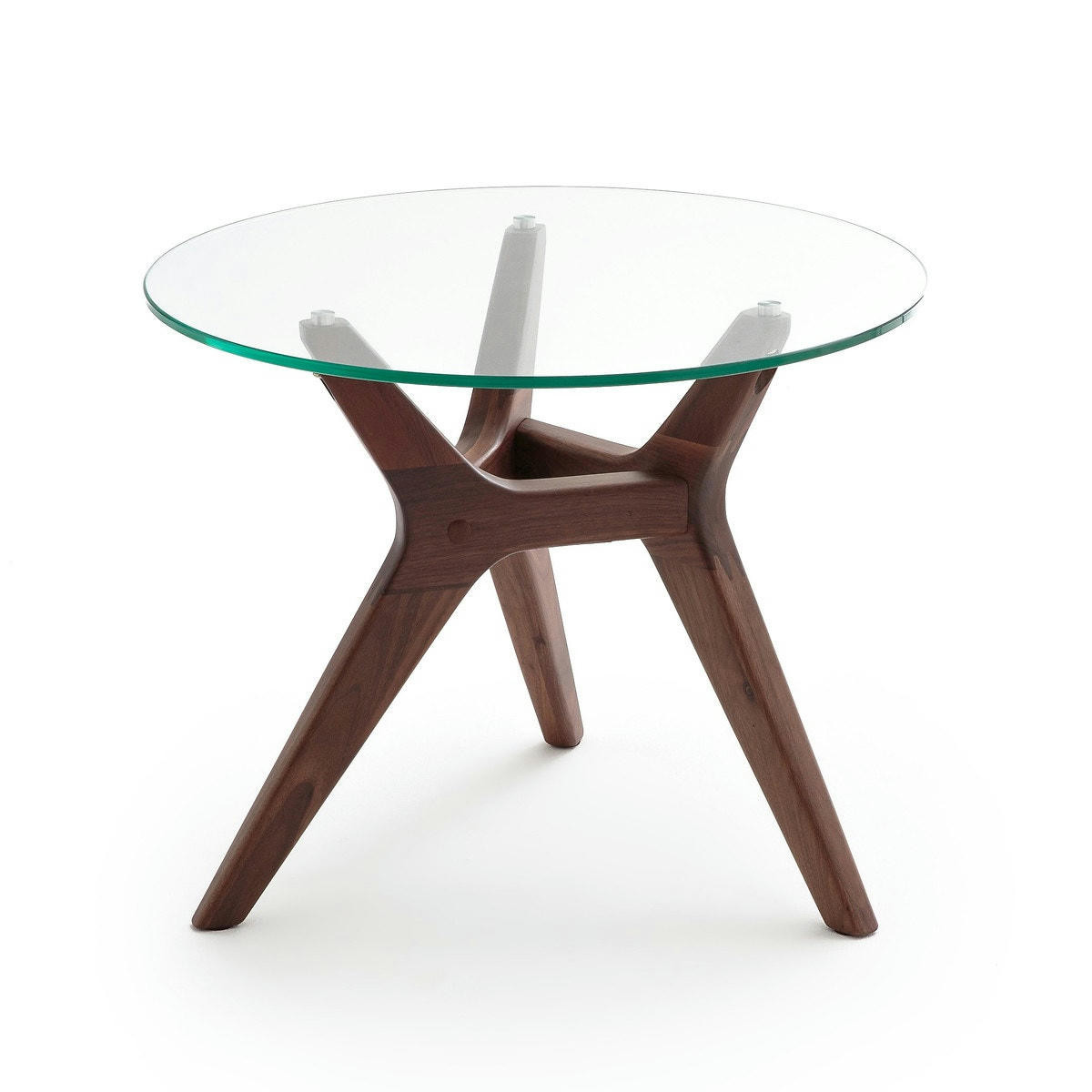 Table basse noyer ø50 cm, Maricielo