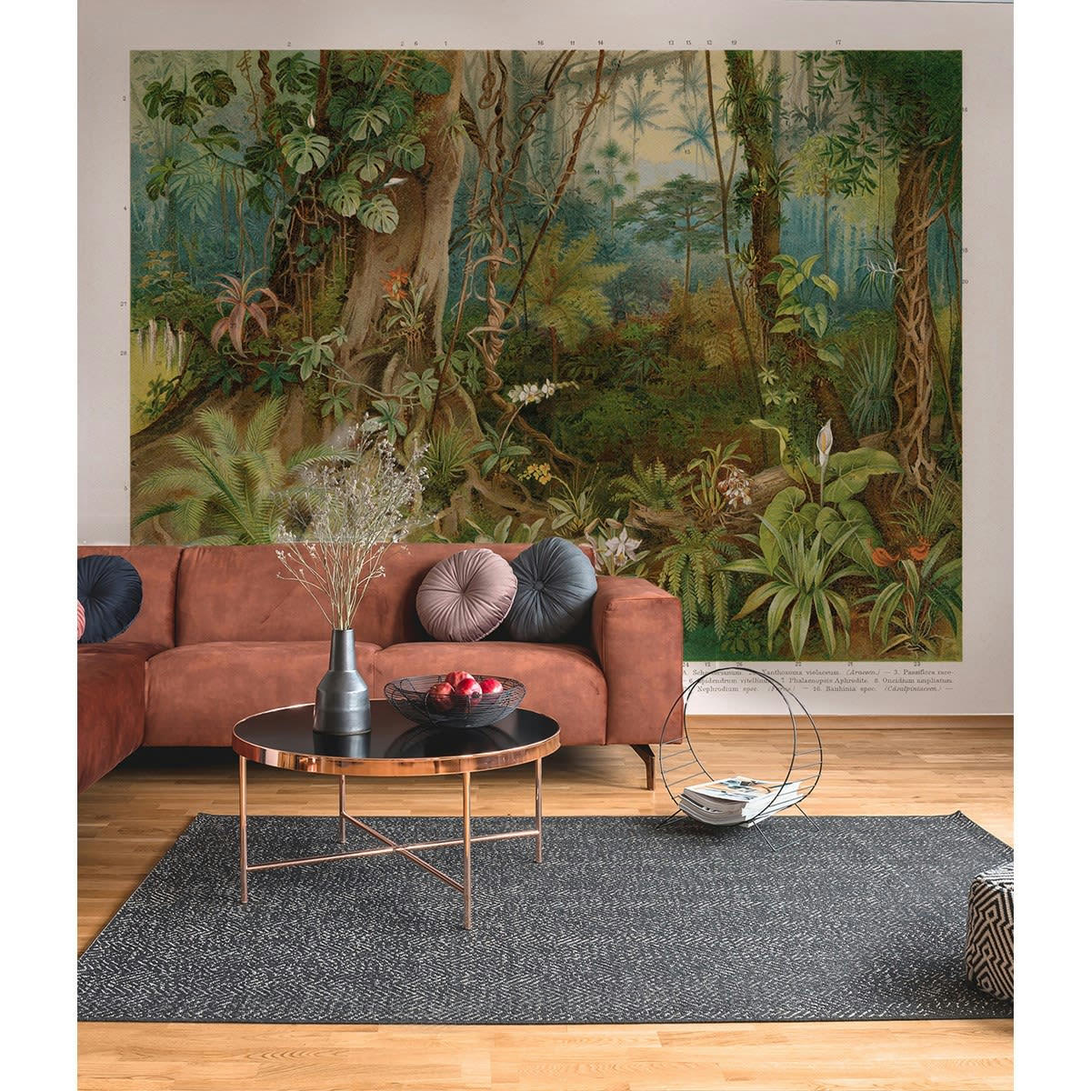 MAURITIA - Papier peint panoramique en Papier Multicolore  336x265