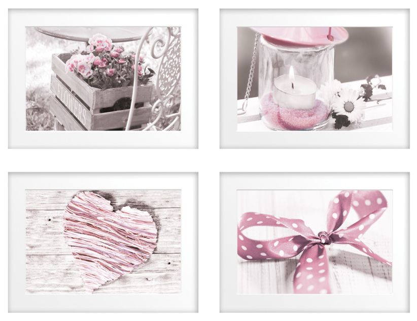 Wand Deko Shabby Chic