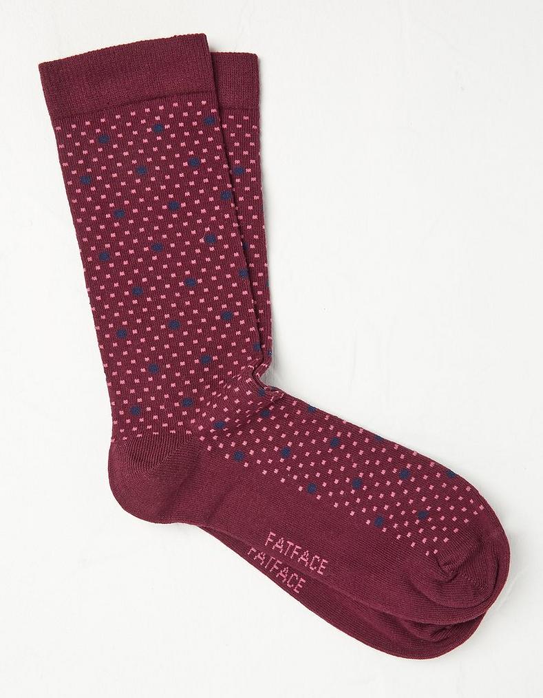 Multi Spot Socks