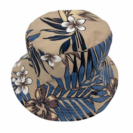 Jacaru 1872 Beige Frangipani Bucket Hat