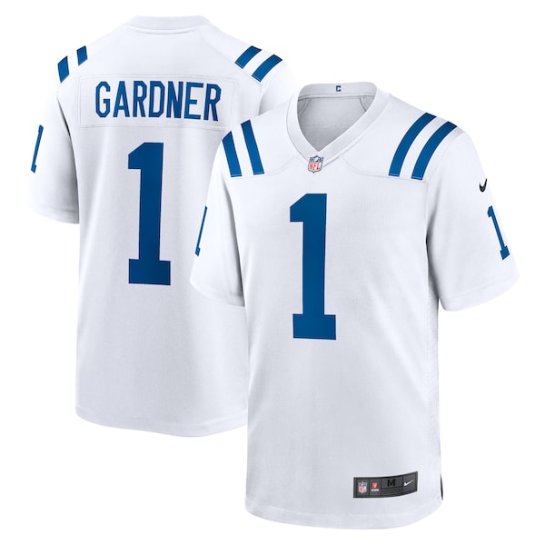 Ahmad Sauce Gardner Indianapolis Colts Nike  Game Jersey -  White/Royal/Heather Royal