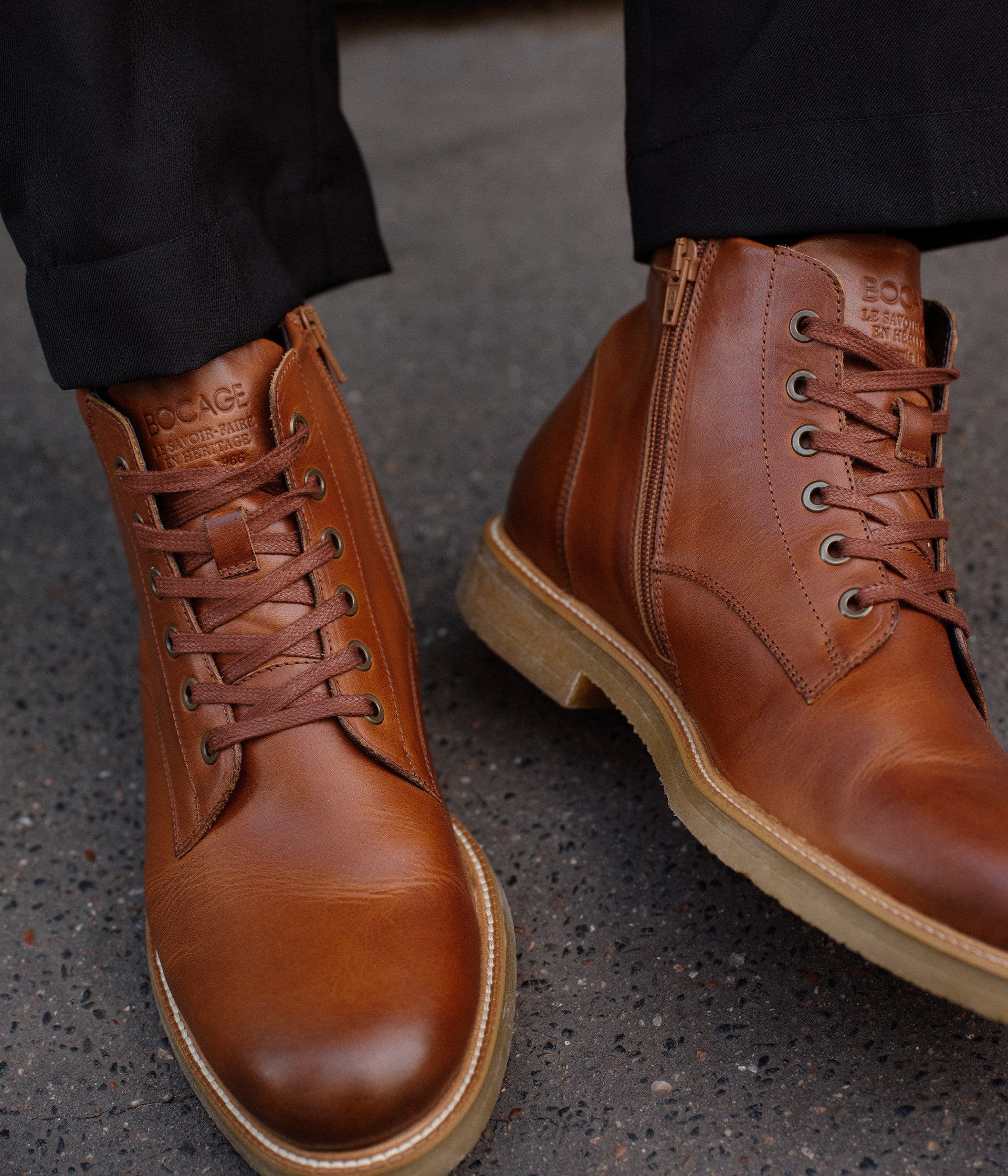 Boots Barret cognac