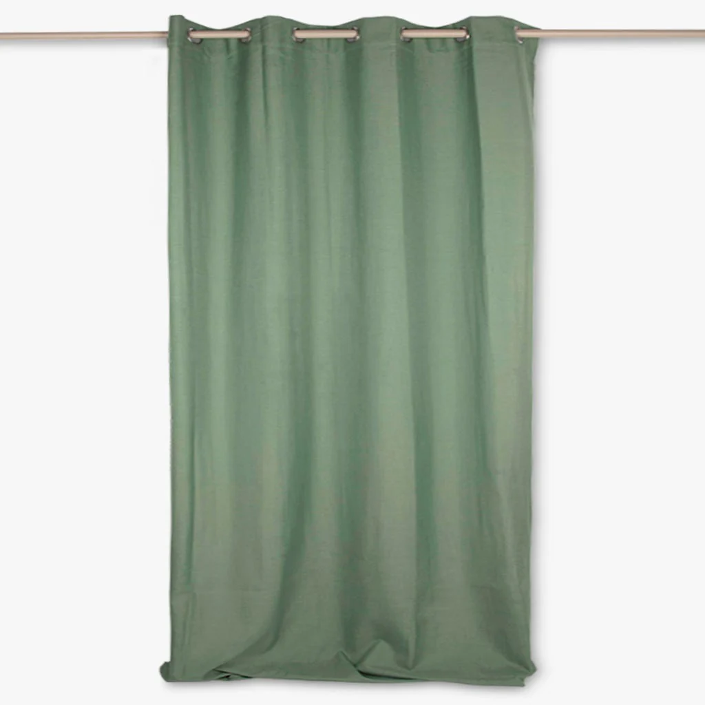 Cortinado Semi Opaco Verde Claro 4EVERYDAY