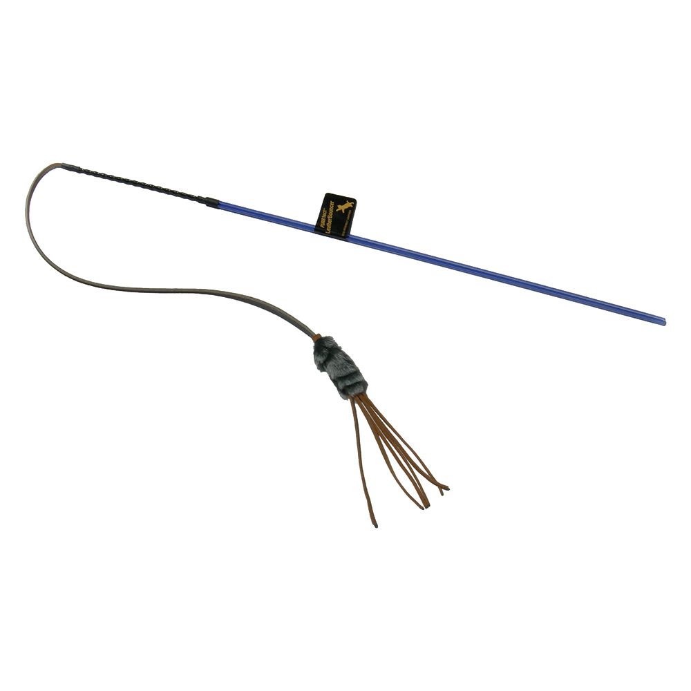 Leather Tassel Dangler Pole