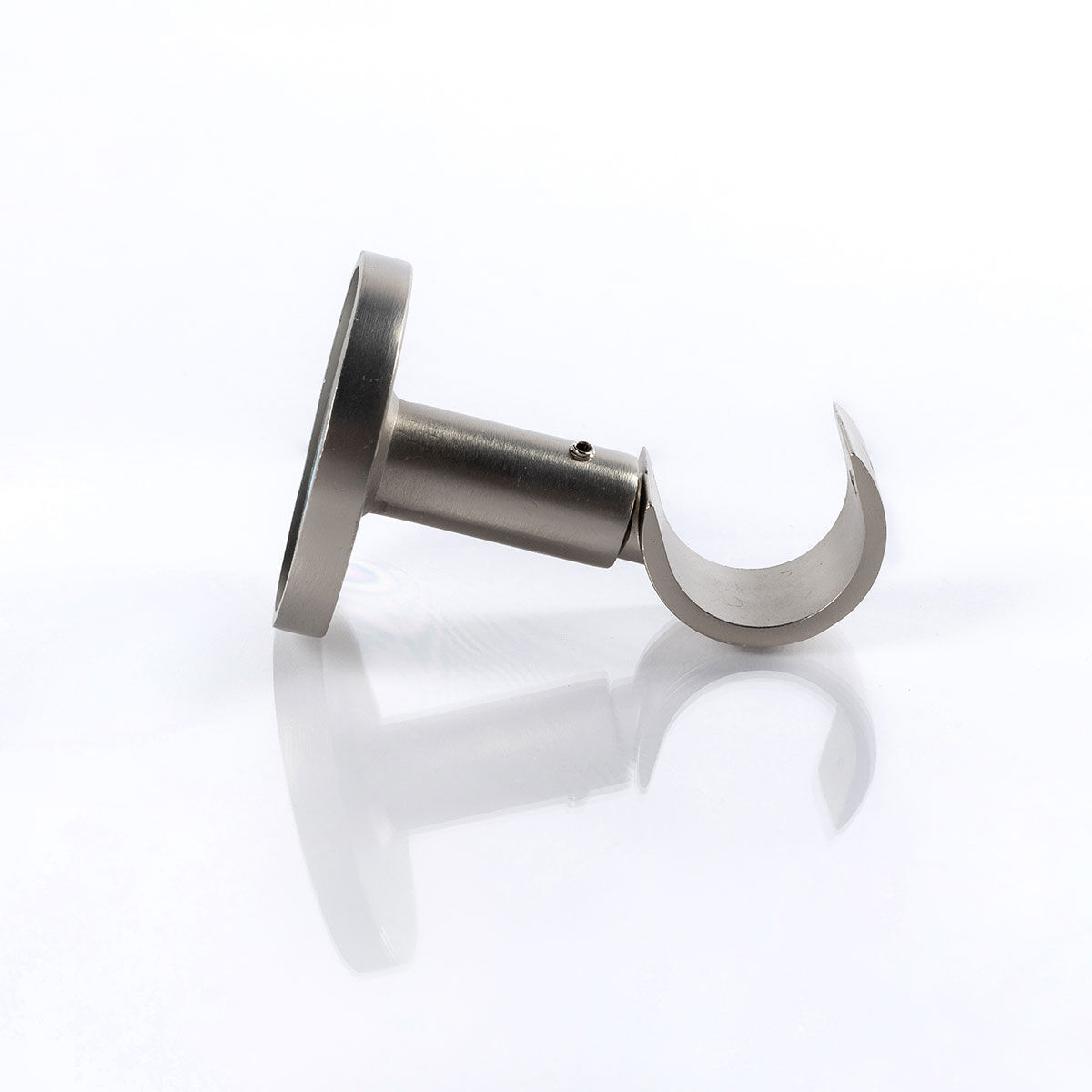 Suporte simples prateado mate d28cm