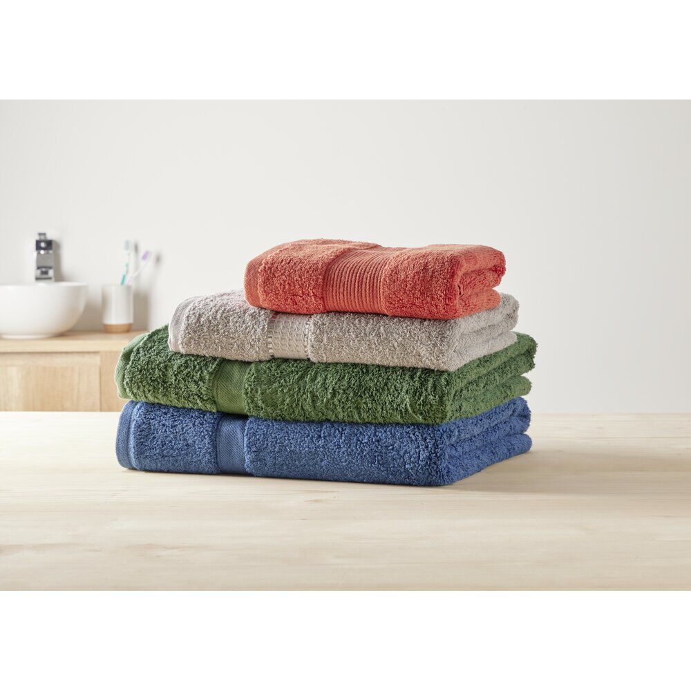 Serviette de toilette 50x90cm coton uni (plusieurs modèles)