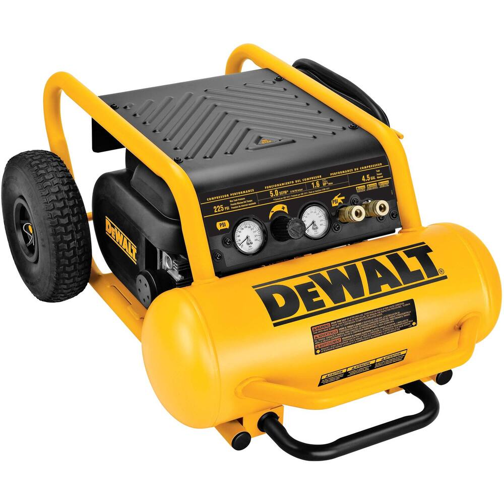 DEWALT 4.5 Gallon 225 PSI Electric Air Compressor