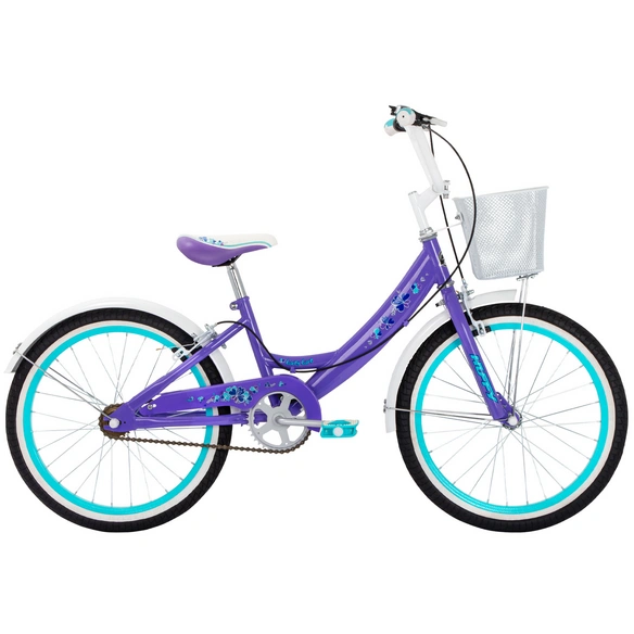 Kinderfahrrad »Girly Girl«, Lila, 20 Zoll