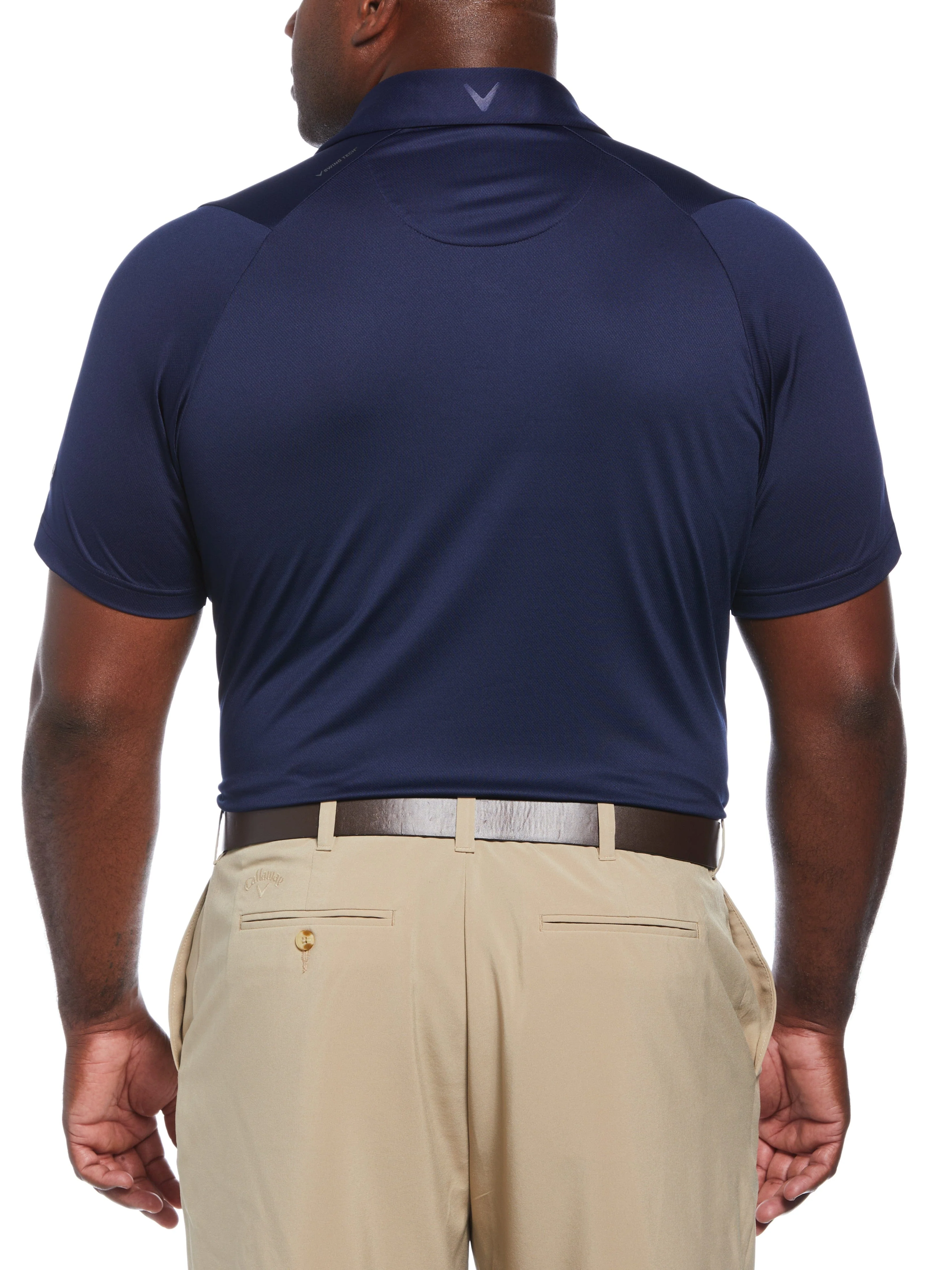 Big & Tall Solid Swing Tech Golf Polo Shirt