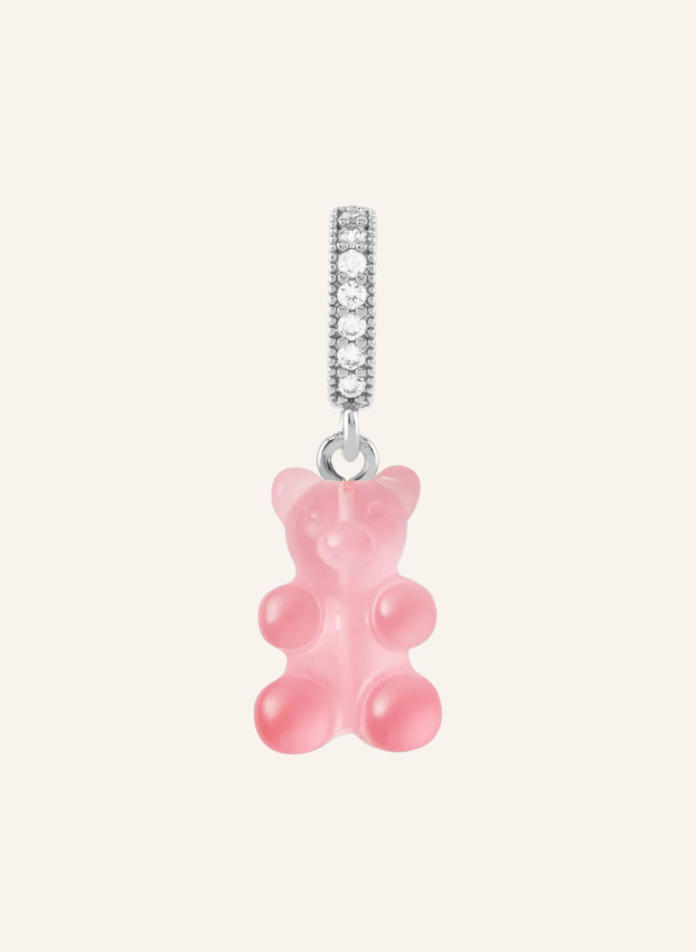 CRYSTAL HAZE Pendant BUBBLEGUM NOSTALGIA BEAR by GLAMBOU