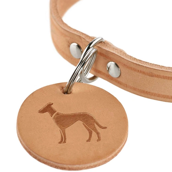 Halsband, Gr. L, natur