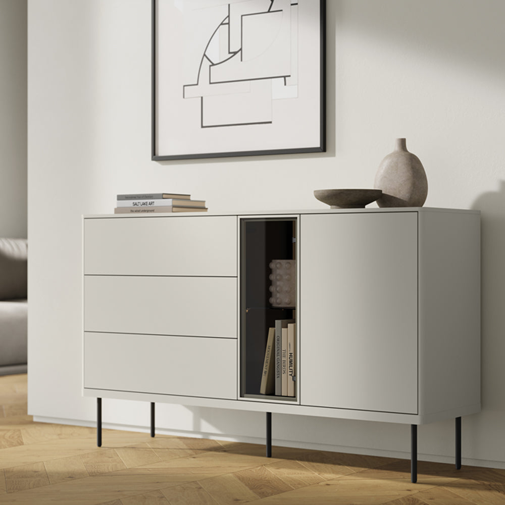 by fonQ Sidle Dressoir B 134 cm - Cashmere