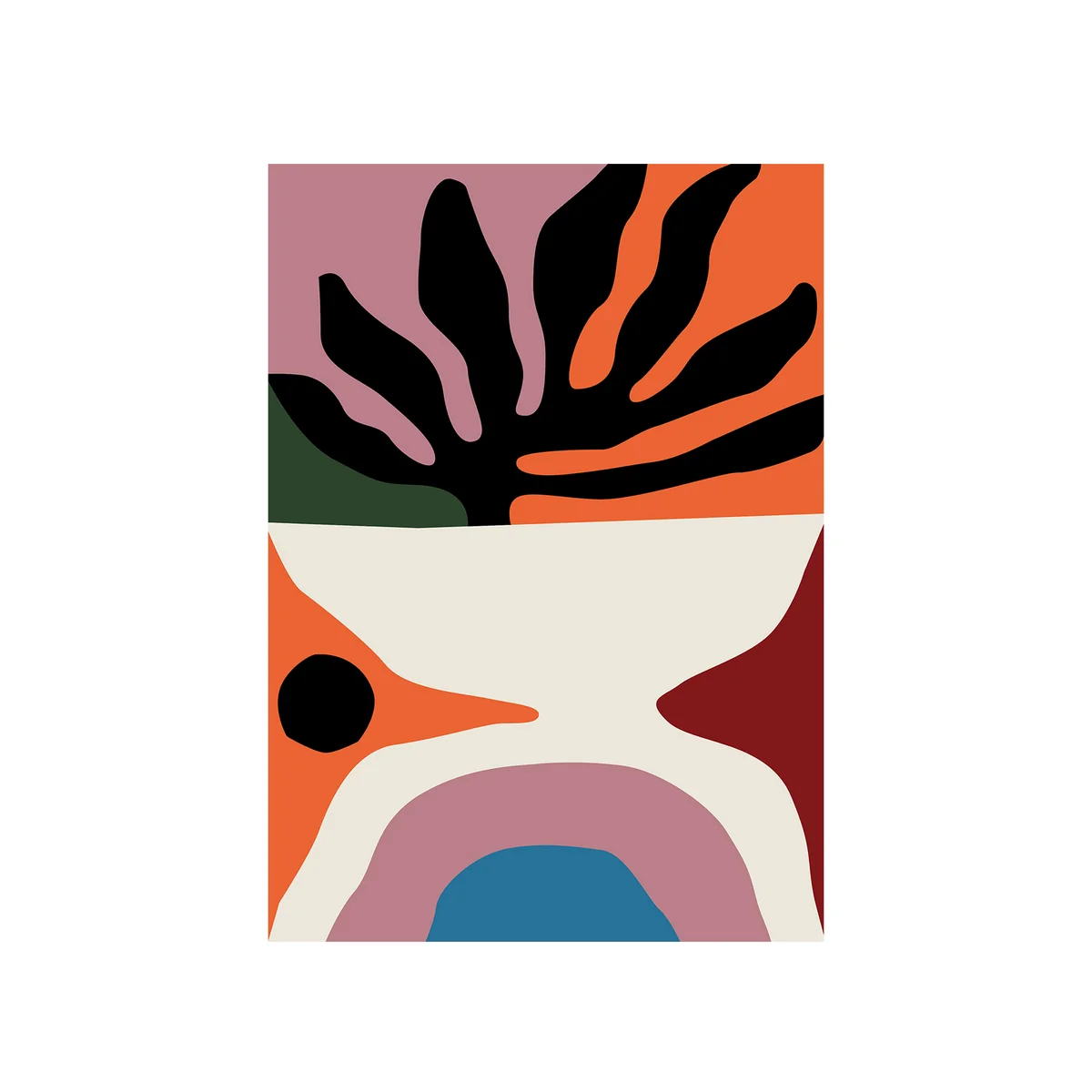 Paper Collective - Flora Poster, 50 x 70 cm