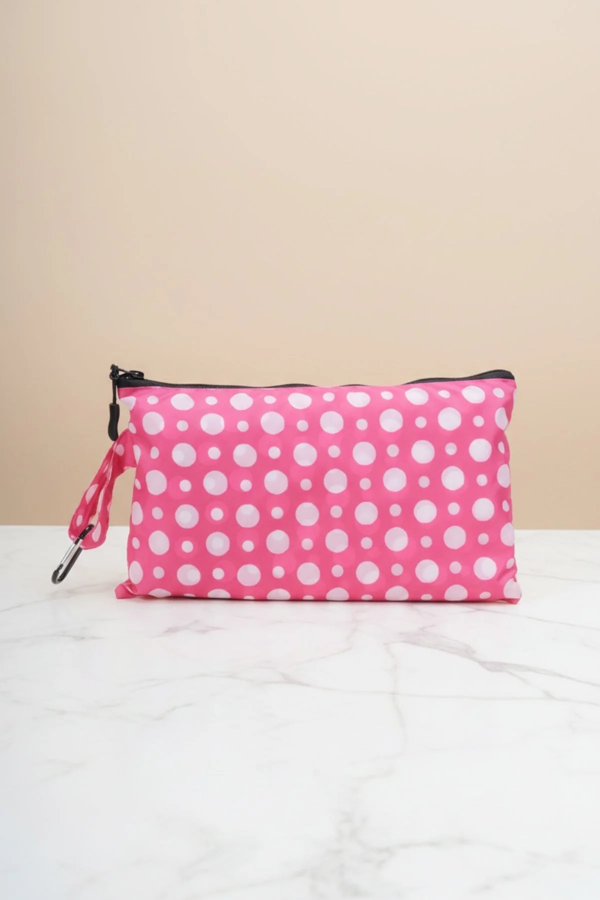 Pink Polka Dot Rain Poncho