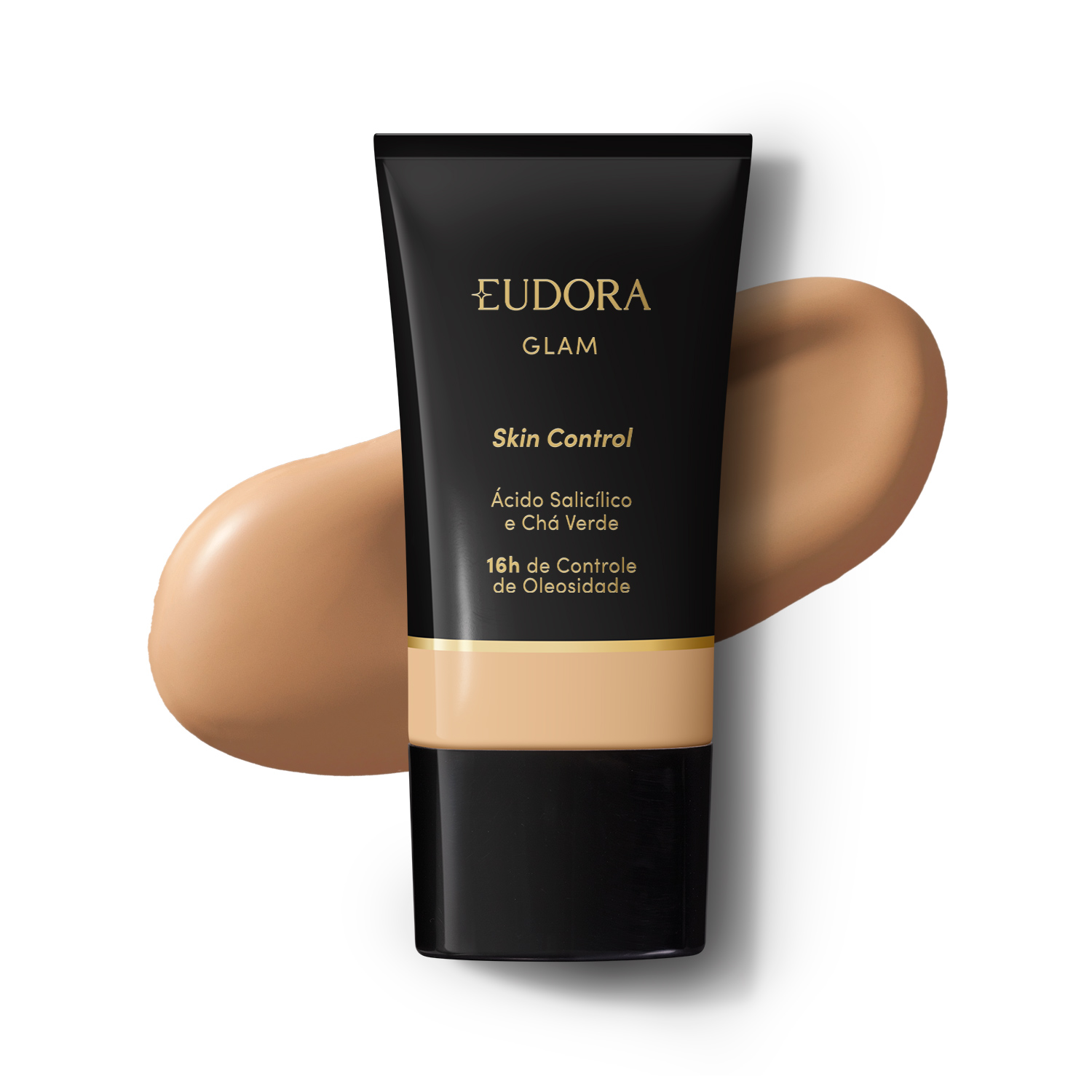 Base Líquida Glam Skin Control Cor 10 30ml