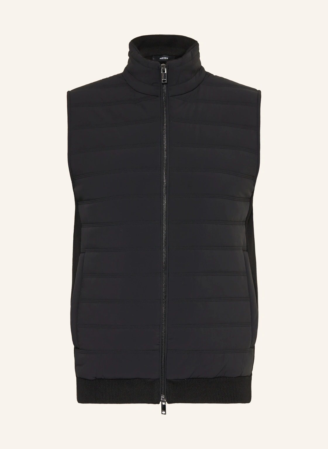 REISS Steppweste NEWFORD im Materialmix