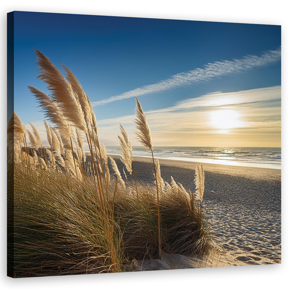 Feeby Obraz na płótnie, Plaża Morze Natura 30x30
