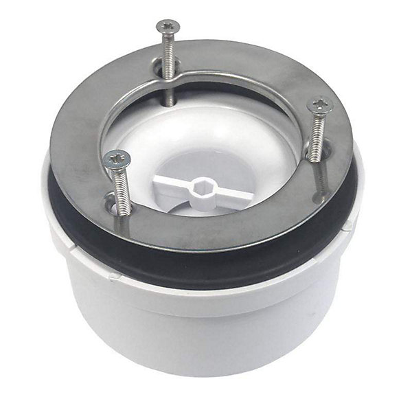Bonde verticale Sanycces diam90 mm pour receveur de douche