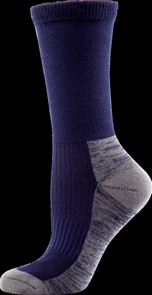 Outbound Women's Hiking Socks, Navy/Grey