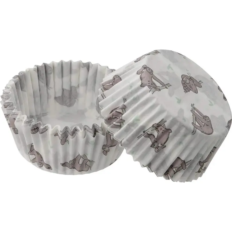 Muffinform 50er-Set Faultier