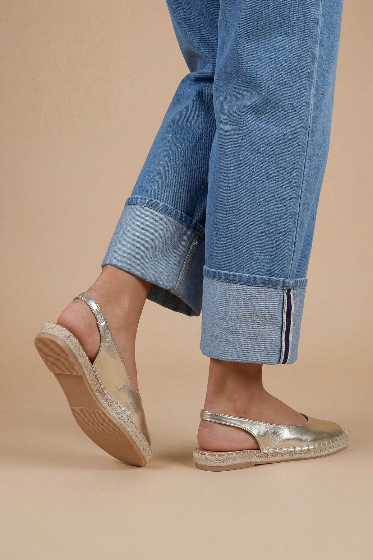 Dorothy Perkins Priscilla Faux Suede Slingback Espadrille Flats