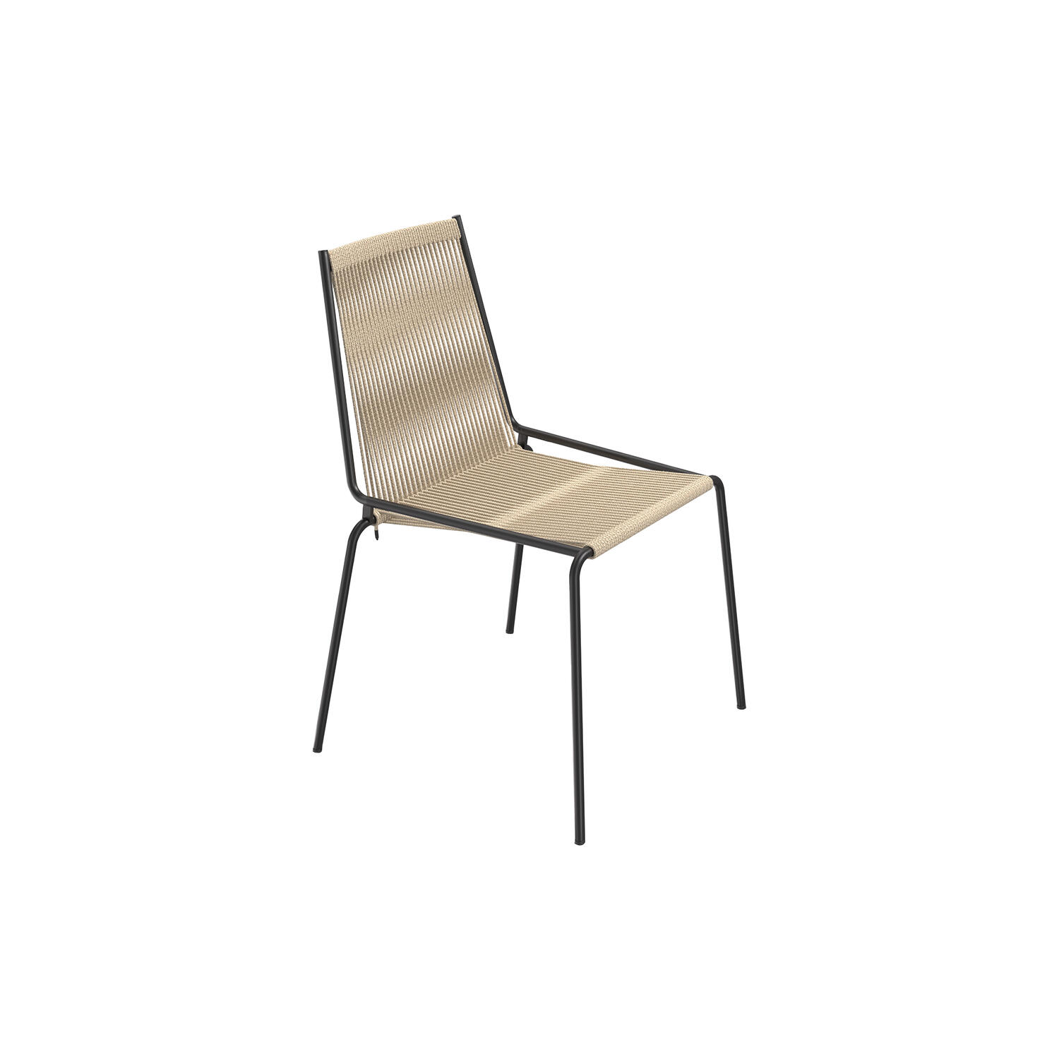 Noel Chair, black/nature