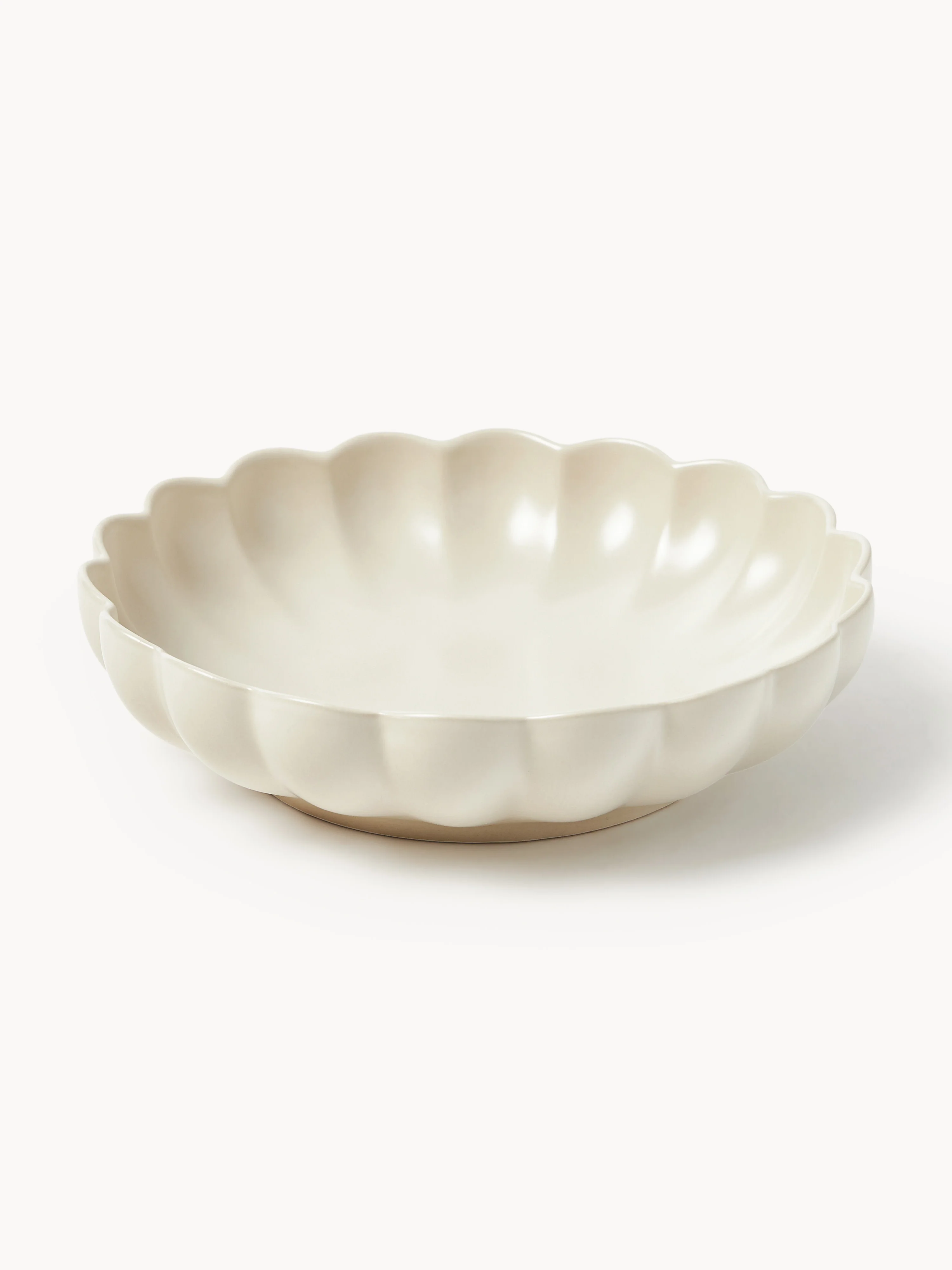 Blumenförmige Suppenteller Sabina, 4er-Set