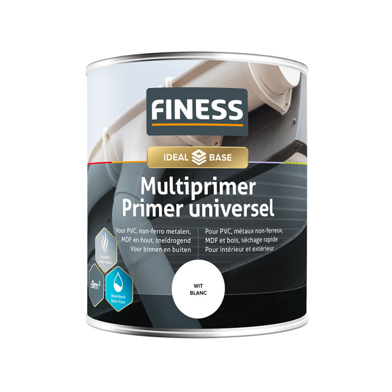 Primer universel blanc 0,75 L FINESS