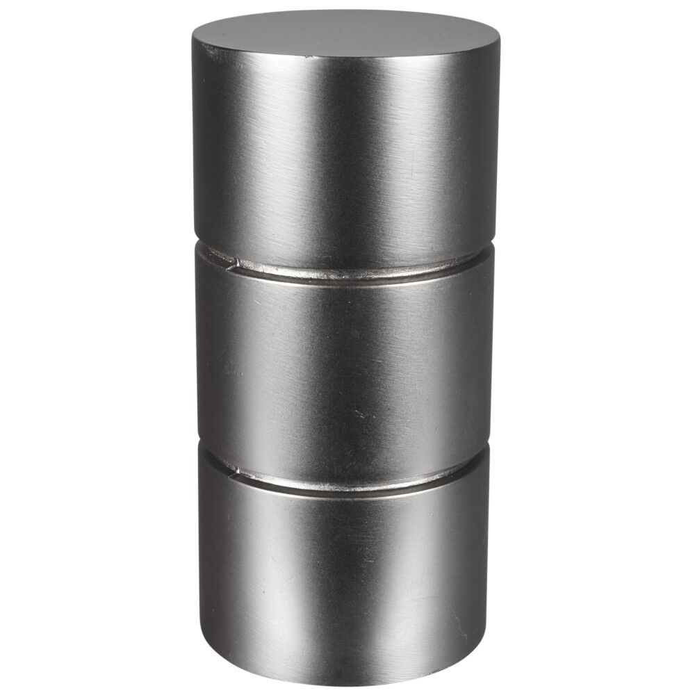 Embout pour tringle à rideaux x2 couleur métal nickel