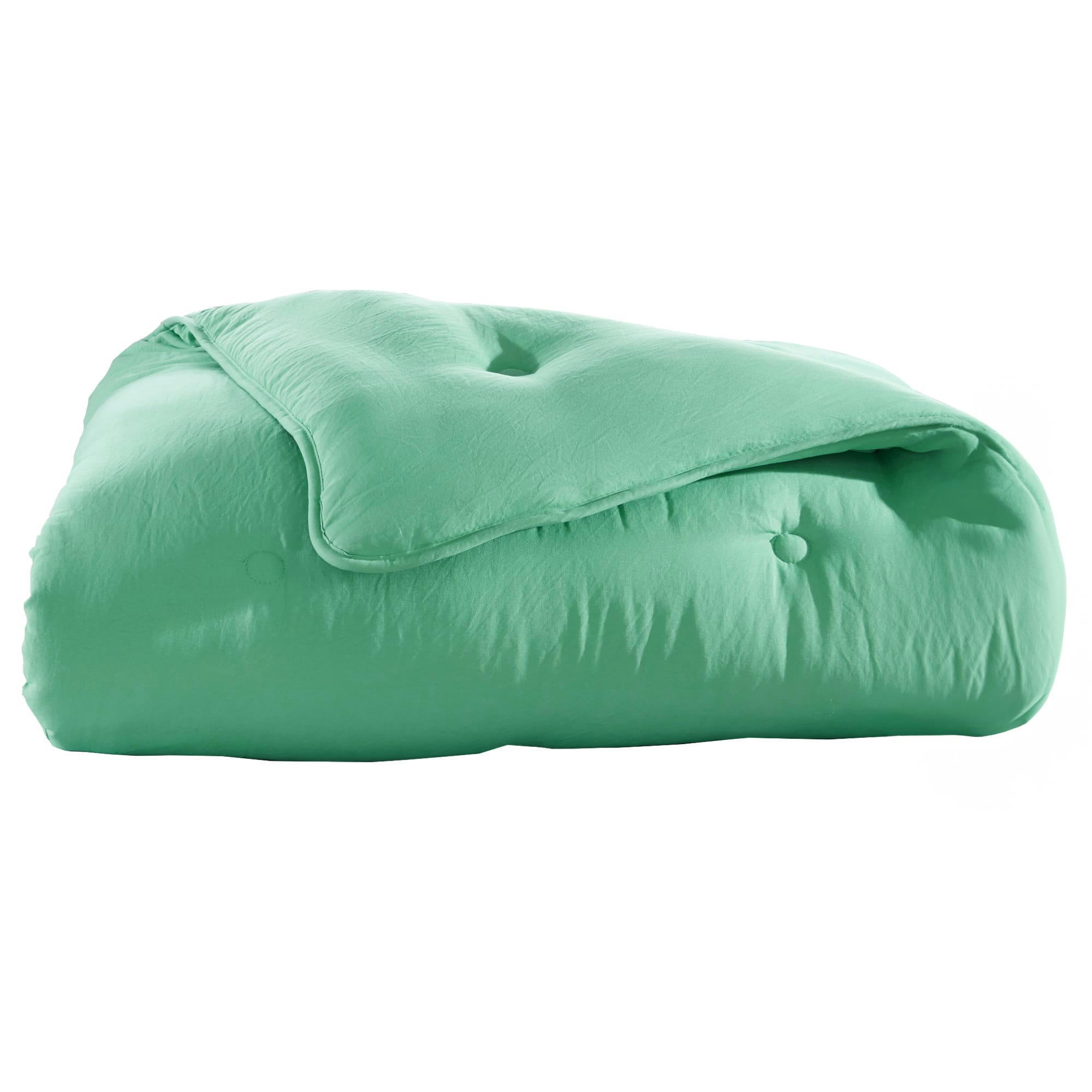 ZEPHYR - Couette 200x200 verte en polyester 400 g/m²