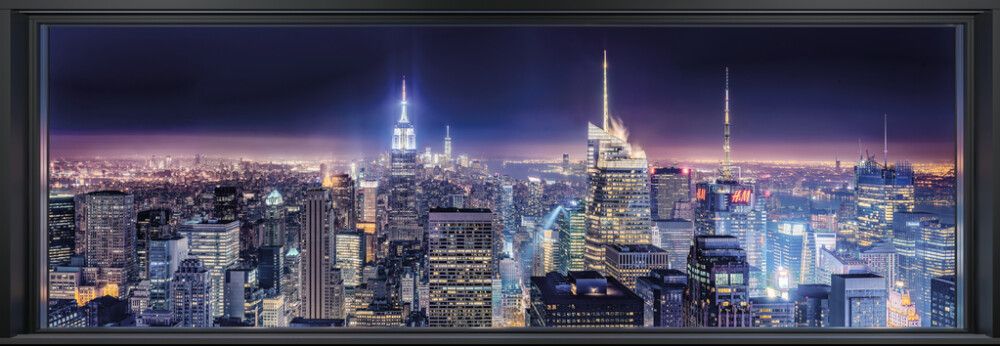 FOTOTAPET KOMAR SPARKLING NEW YORK 368X127CM