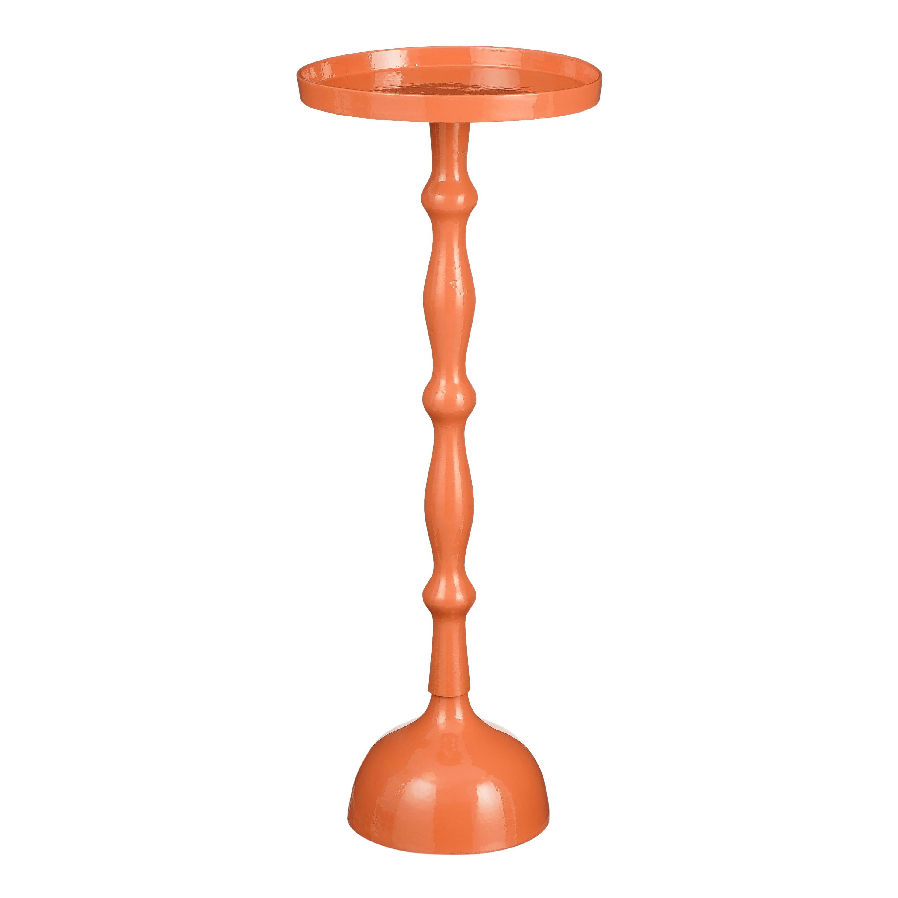 DUCO - Table d'appoint en aluminium recyclé orange H66