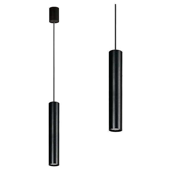 Lampa wisząca Eye Black stalowa czarna