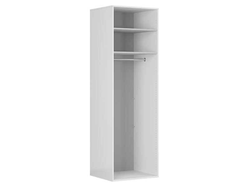 Szafa dwudrzwiowa Flex 75 cm biała