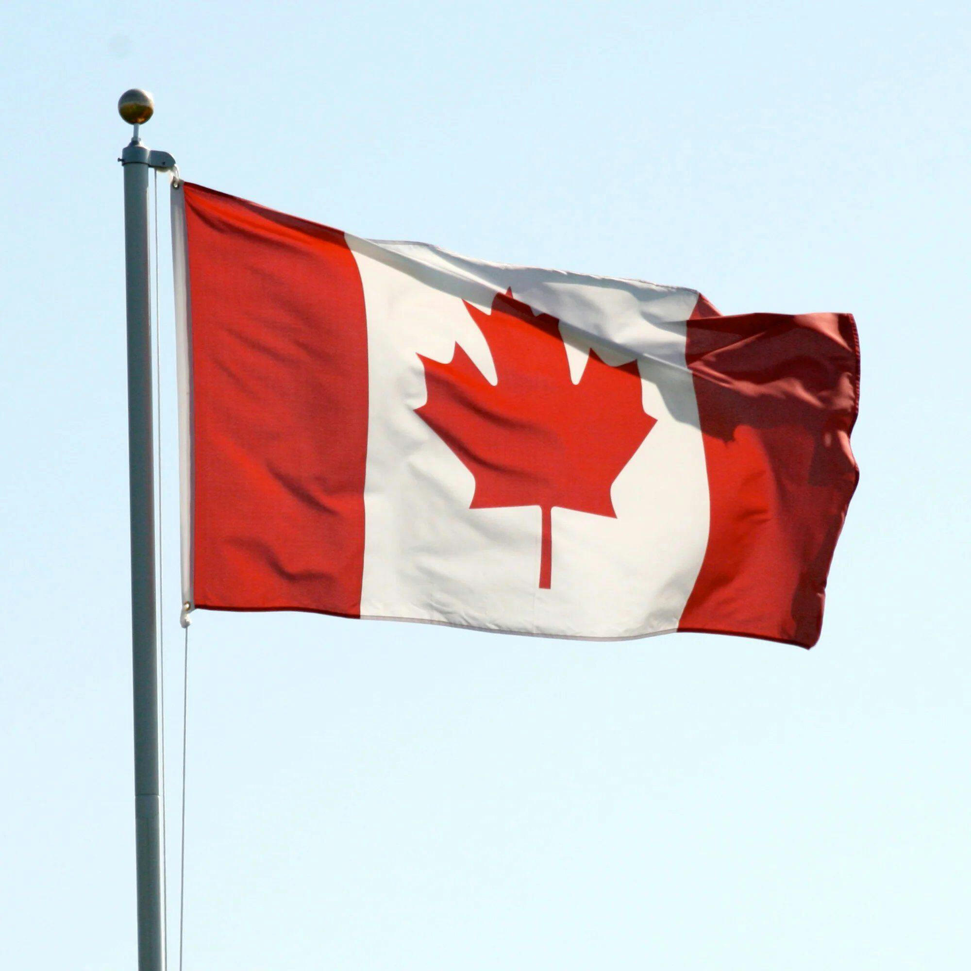 Flags Unlimited DuraKnit® Series Canadian Flag, For Indoor/Outdoor Use, Assorted Sizes