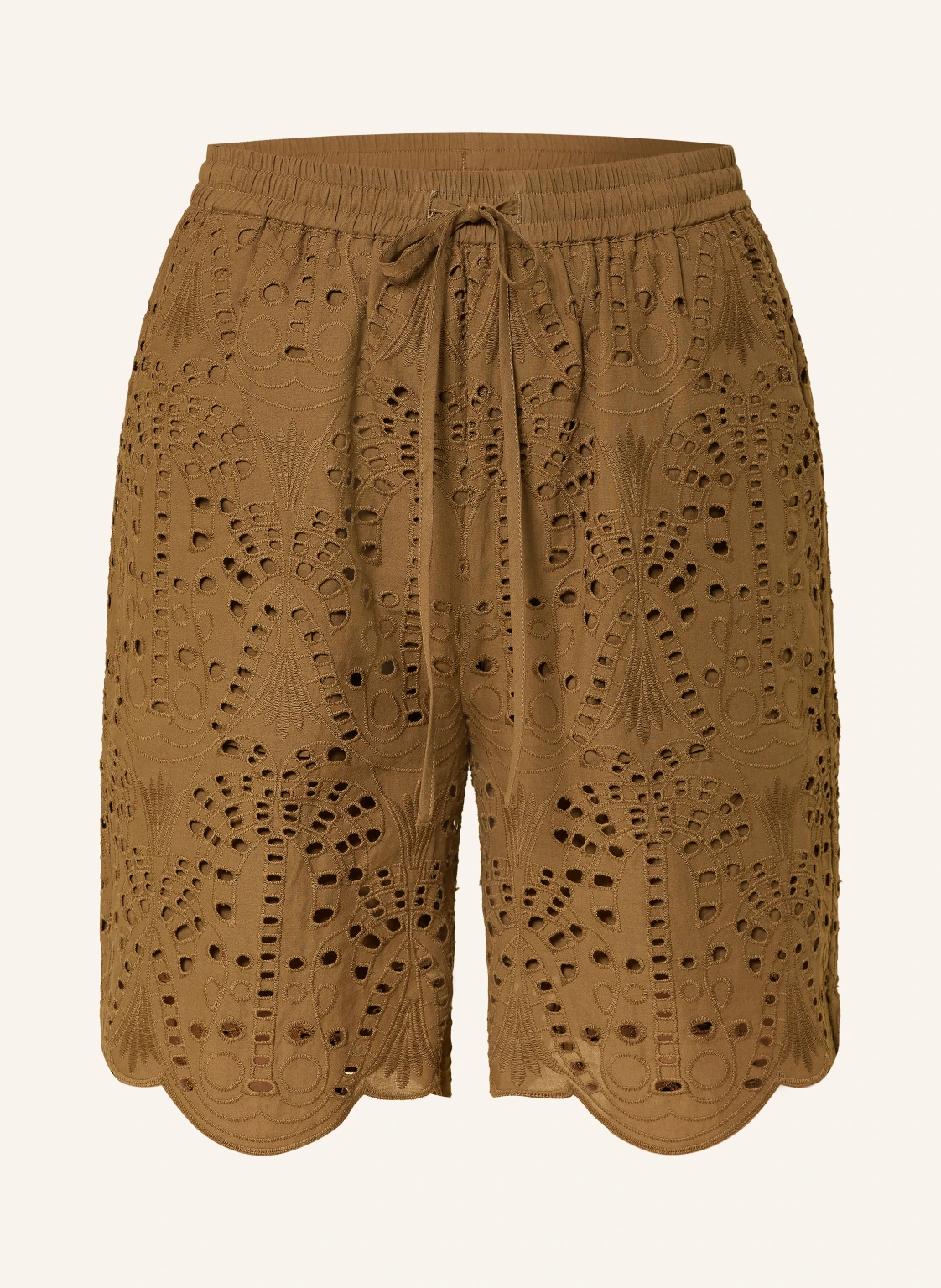 darling harbour Shorts mit Lochspitze