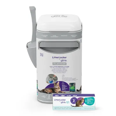 LitterLocker by Litter Genie® Cat Litter Disposal Platinum