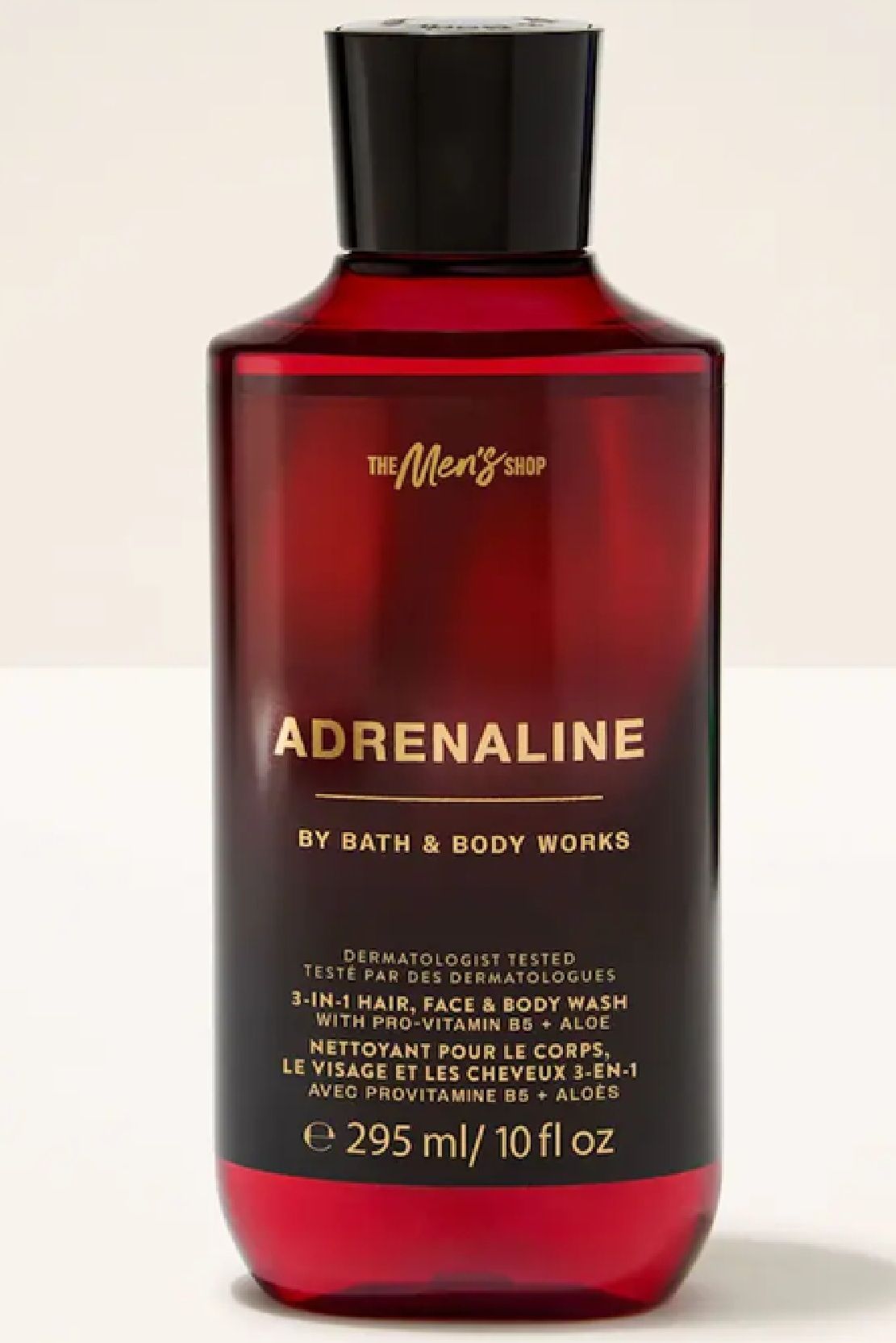 Bath & Body Works Adrenaline Body Wash with Aloe & Pro-Vitamin B5 – 295ml / 10 fl oz