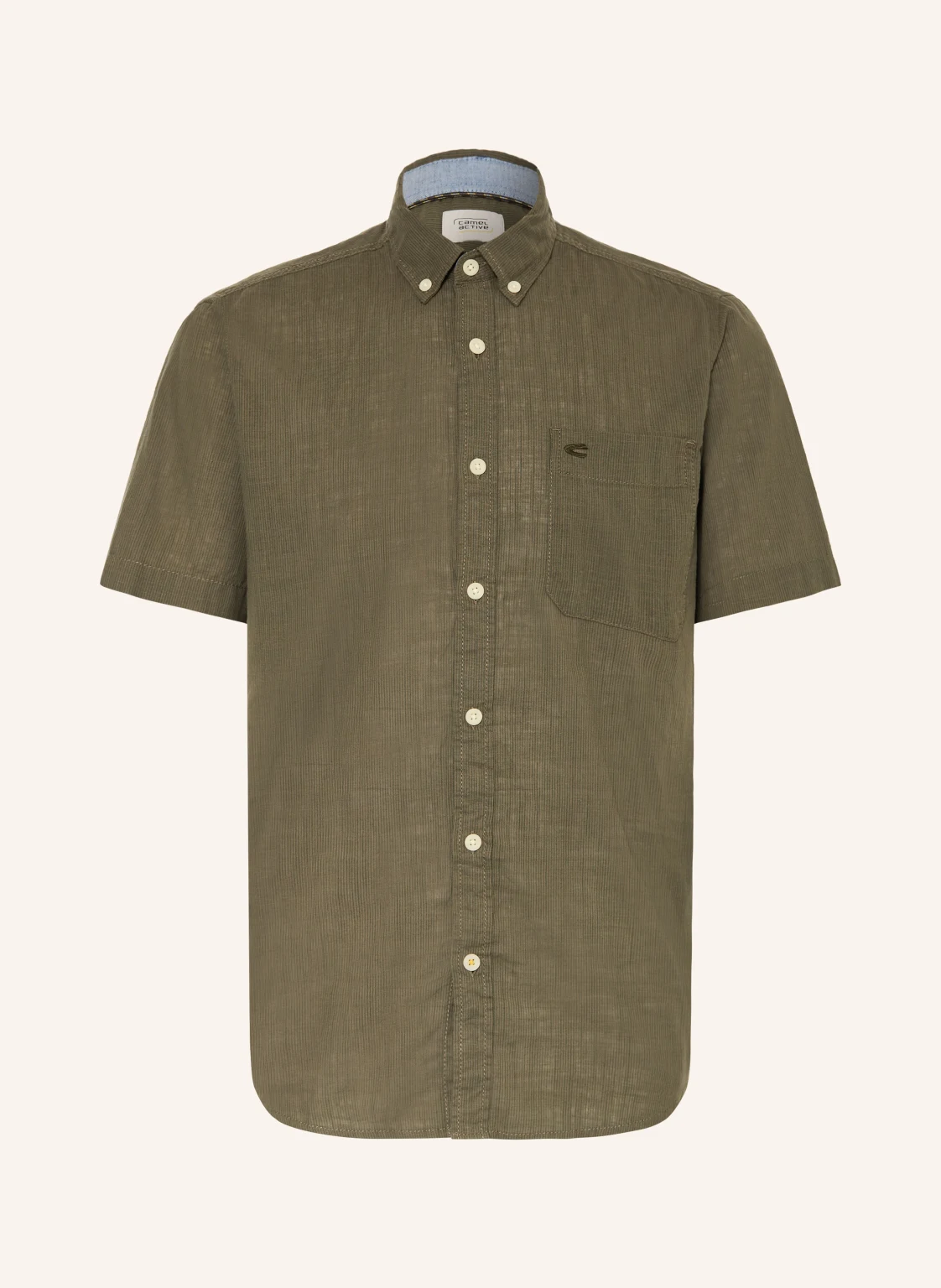camel active Kurzarm-Hemd Regular Fit