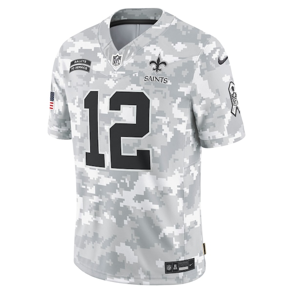 Chris Olave New Orleans Saints Nike 2024 Salute to Service Limited Jersey - Arctic Camo