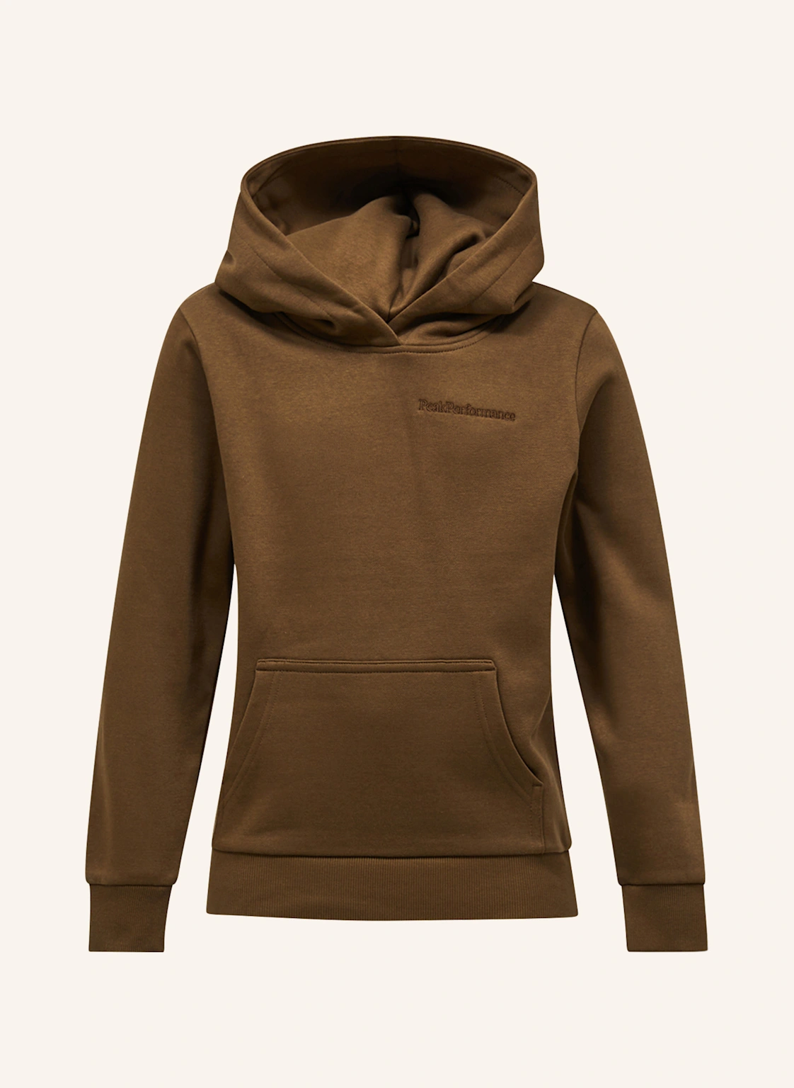 Peak Performance Jr Original Small Logo Hood Kapuzensweatshirt